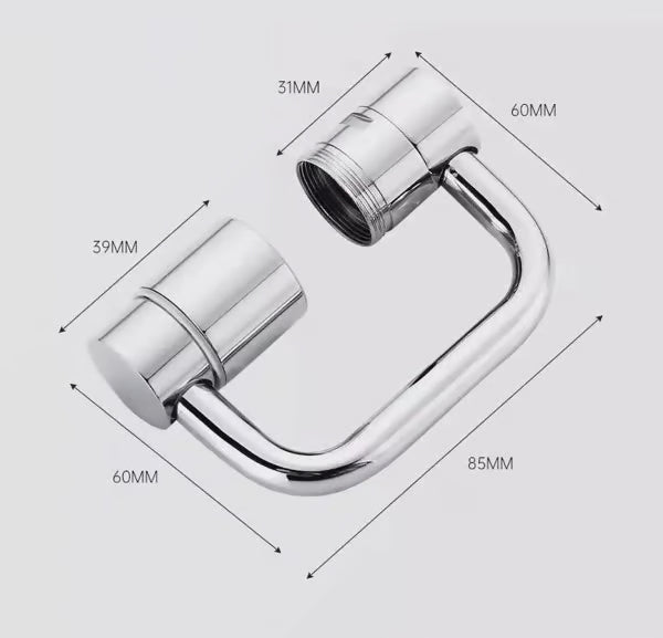 🚰Universal sink faucet-✨360° Rotatable Faucet Aerator Extension
