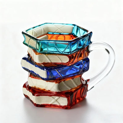 🔥Hot Sale 50% off🌟Novelty 3D Painted Book Mug— Where Literature Meets Art in Your Morning Routine 📚☕