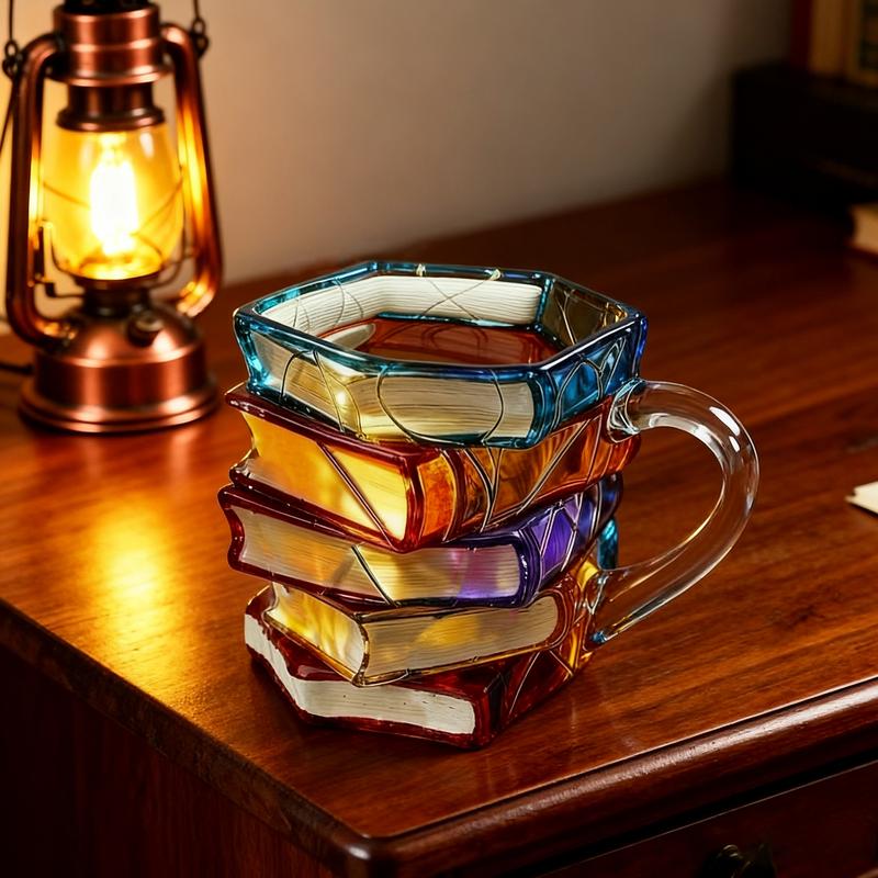 🔥Hot Sale 50% off🌟Novelty 3D Painted Book Mug— Where Literature Meets Art in Your Morning Routine 📚☕