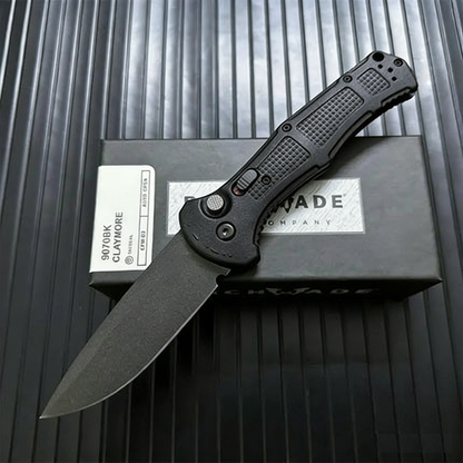 ✨Hot Sale: 50% off🎁 BM9070 CLA Multi-Folding Knife, tactical blade made of D2 steel, non-slip nylon fiber handle with locking mechanism, designed for carrying multiple knives.
