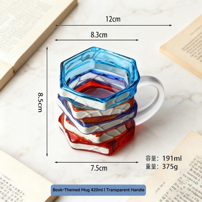 🔥Hot Sale 50% off🌟Novelty 3D Painted Book Mug— Where Literature Meets Art in Your Morning Routine 📚☕