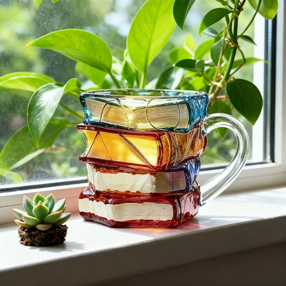 🔥Hot Sale 50% off🌟Novelty 3D Painted Book Mug— Where Literature Meets Art in Your Morning Routine 📚☕