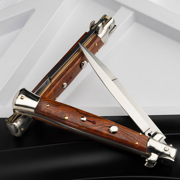 (🔥Last day of the sale - 50% off) Handcrafted Italian stiletto pocket knife in old-school style