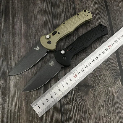 ✨Hot Sale: 50% off🎁 BM9070 CLA Multi-Folding Knife, tactical blade made of D2 steel, non-slip nylon fiber handle with locking mechanism, designed for carrying multiple knives.