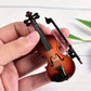 🔥Solange der Vorrat reicht 40 % Rabatt!🎉 Spielbare kleine Violine Figurine